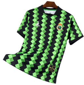 Camiseta Racing Santander 2024-25 Edición Especial — 112 Aniversario Verde y Negra