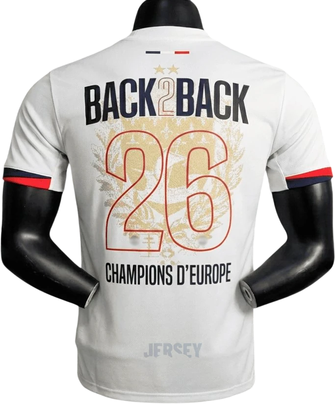 Camiseta PSG 2025-2026 Visitante Festejos — Espalda
