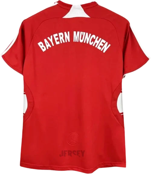 Camiseta Bayern Munich 2007-2008 Local — Espalda