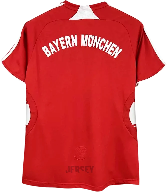 Camiseta Bayern Munich 2007-2008 Local — Espalda