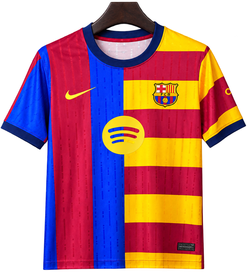 Camiseta Barcelona 2026-27 Edición Especial — Senyera Mashup