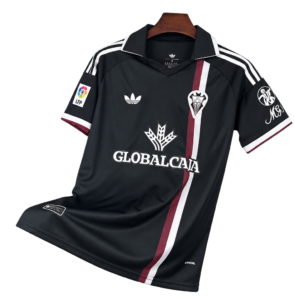 Camiseta Albacete 2025-26 Edición Especial — Retro Negra