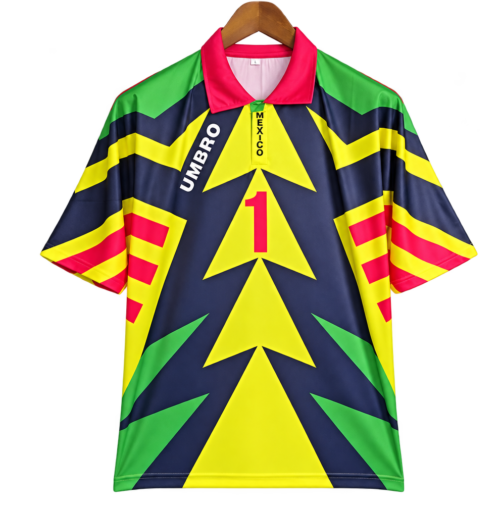 Camiseta Mexico 1994 Visitante Portero