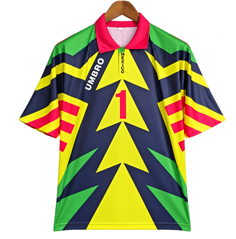 Camiseta Mexico 1994 Visitante Portero
