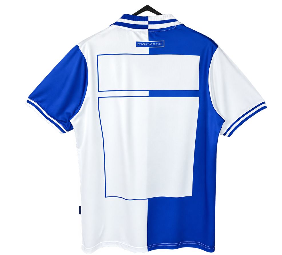 Camiseta Alaves 2000-01 Local — Espalda
