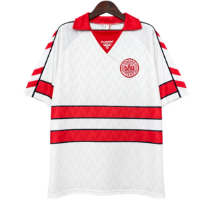 Camiseta Denmark 1988 Visitante — Frente