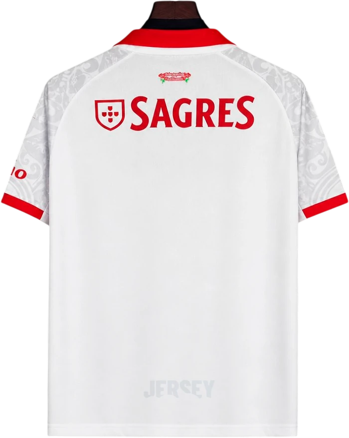 Camiseta Benfica 2026-2027 Visitante — Espalda