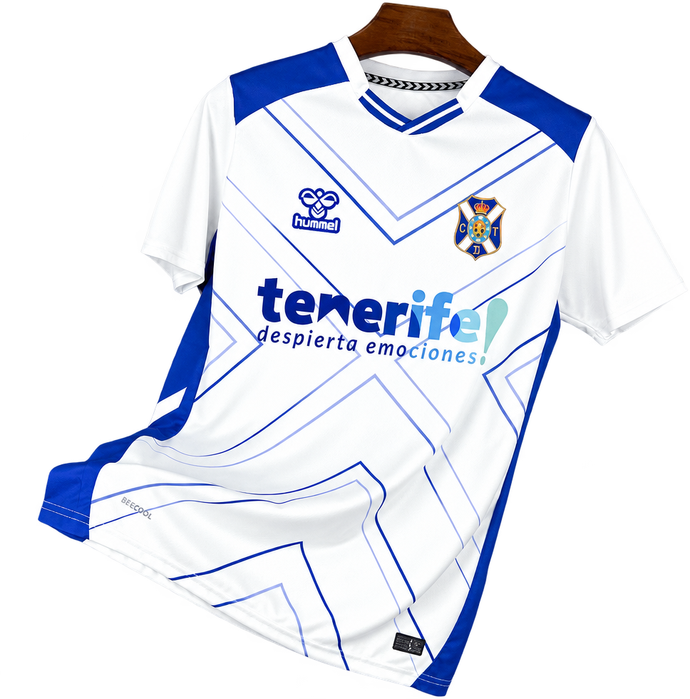 Camiseta Cd Tenerife 2025-26 Local — Frente