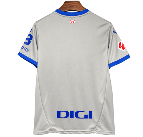 Camiseta Alaves 2024-25 Visitante — Espalda