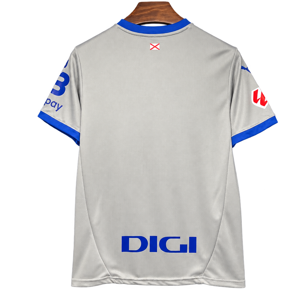 Camiseta Alaves 2024-25 Visitante — Espalda