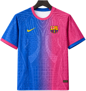 Camiseta Barcelona 2026-27 Edición Especial — Mosaico Azul y Rosa