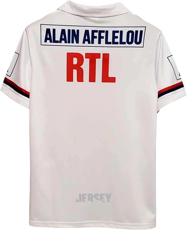 Camiseta PSG 1990-1992 Visitante — Espalda