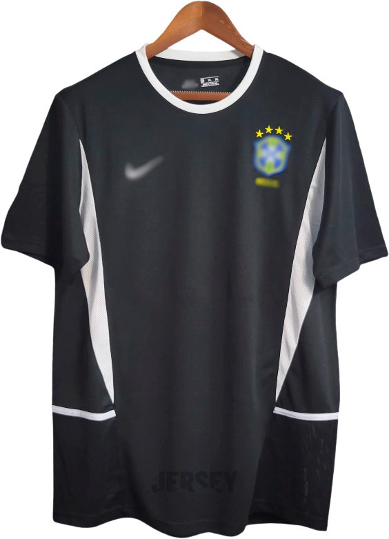 Camiseta Brasil 2002 Local Portero
