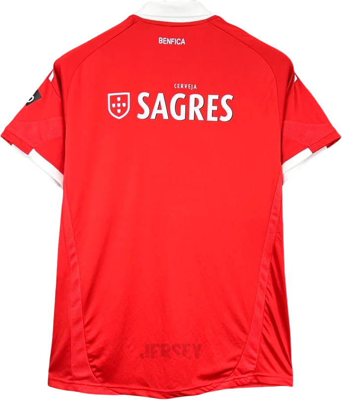 Camiseta Benfica 2009-2010 Local — Espalda