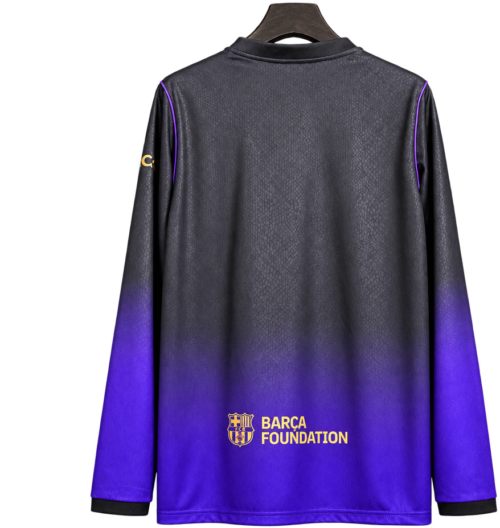 Camiseta Barcelona 2026-27 Edición Especial — Kobe Negra y Violeta — Espalda