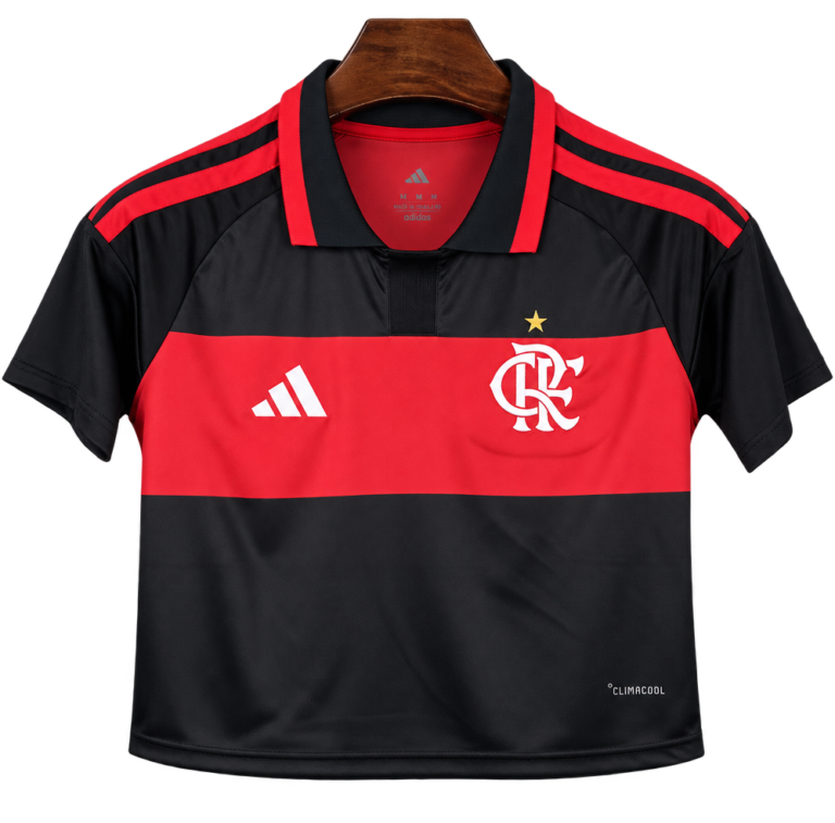 Camiseta Flamengo 2026-27 Local Femenina — Crop Top