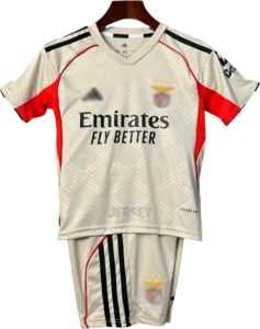 Camiseta Benfica 2025-2026 Versión Infantil Visitante