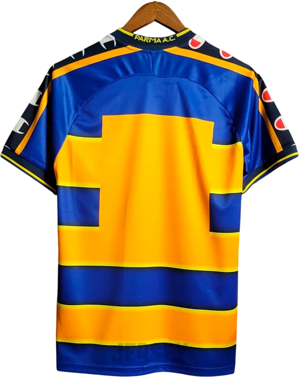 Camiseta Parma 2001-2002 Local — Espalda