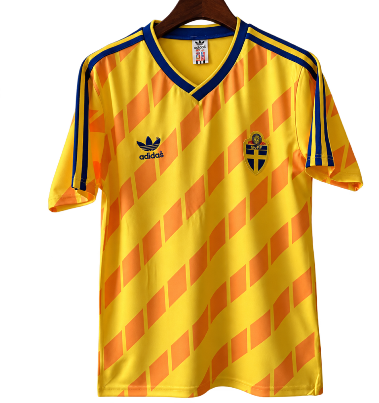 Camiseta Sweden 1988 Local