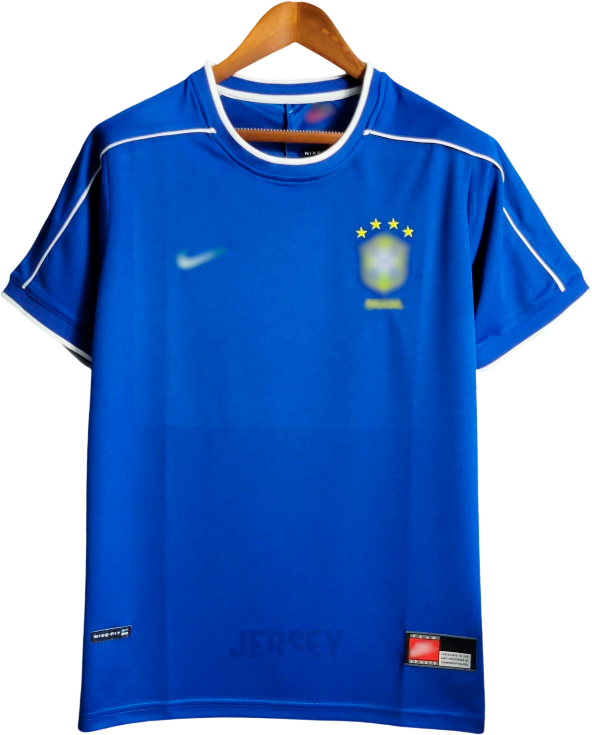 Camiseta Brasil 1998 Visitante