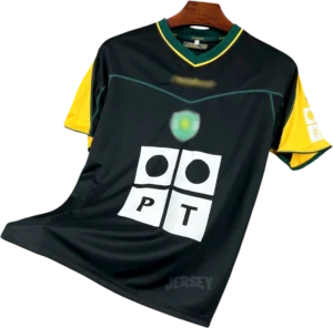 Camiseta Sporting CP 2002-2003 Visitante Variante Negra