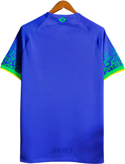 Camiseta Brasil 2022 Visitante — Espalda