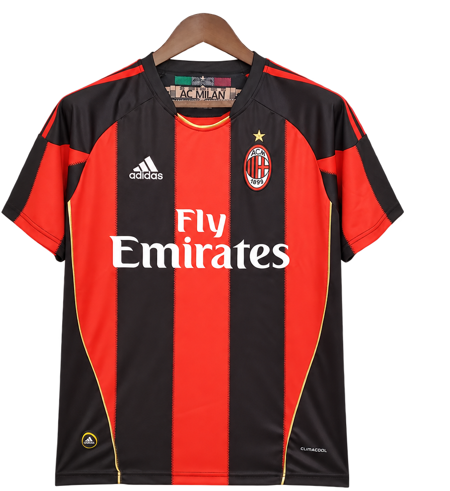 Camiseta AC Milan 2010-11 Local — Frente
