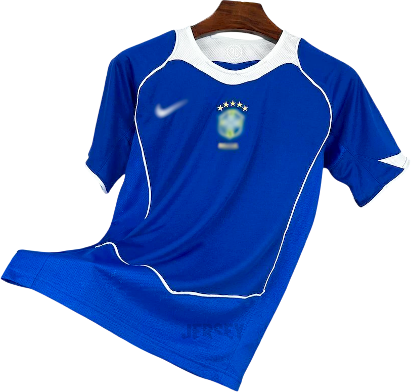 Camiseta Brasil 2004 Visitante