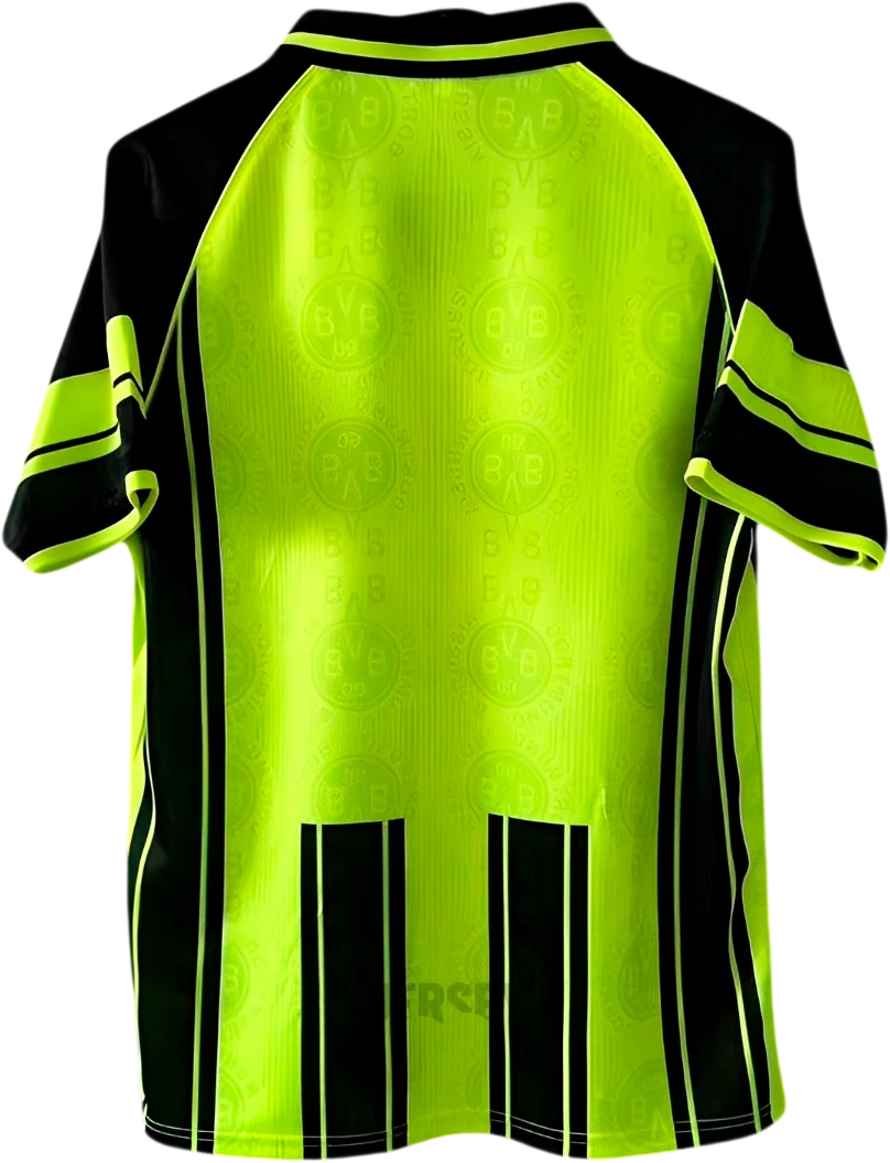 Camiseta Borussia Dortmund 1996-1997 Local CL — Espalda