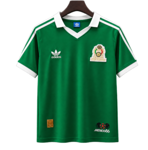 Camiseta Mexico 1986 Local — Frente