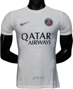 Camiseta PSG 2025-2026 Edición Especial Blanca en Relieve