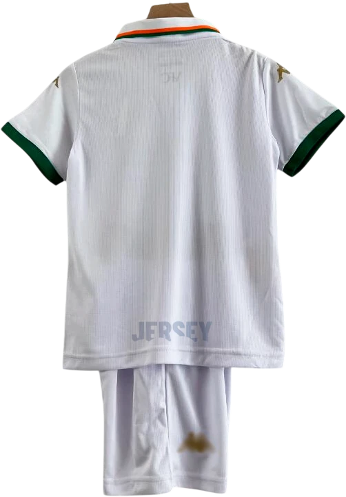 Camiseta Venezia 2023-2024 Versión Infantil Visitante — Espalda