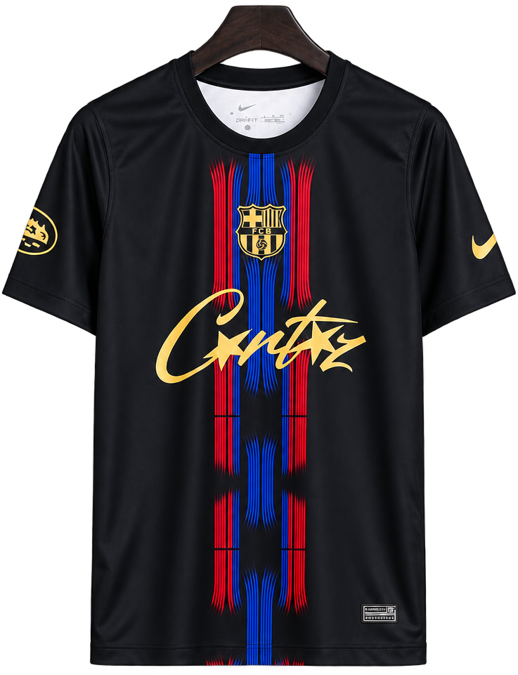 Camiseta Barcelona 2026-27 Edición Especial — Ed Sheeran Spotify Negra