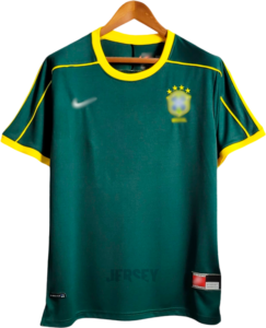 Camiseta Brasil 1998 Local Portero