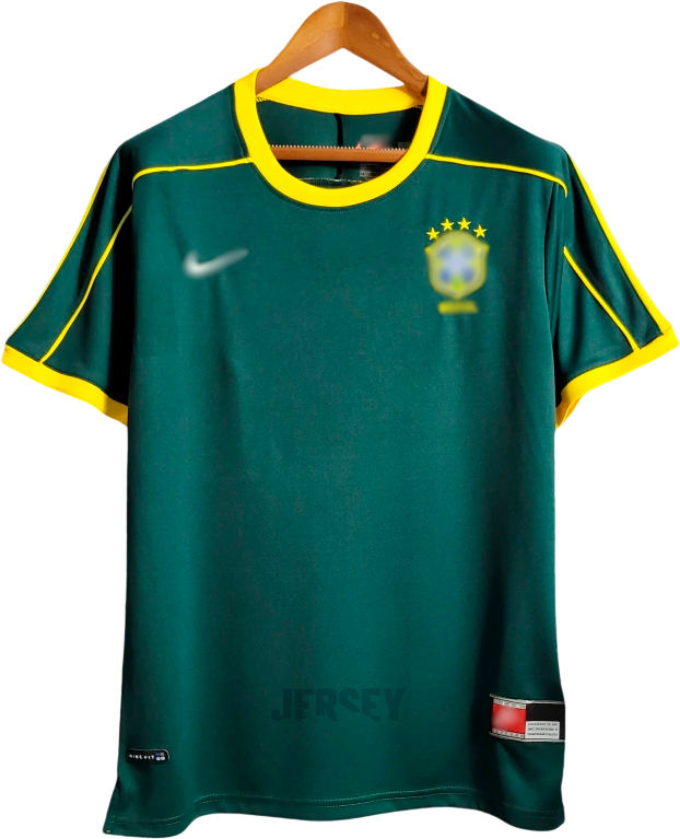 Camiseta Brasil 1998 Local Portero