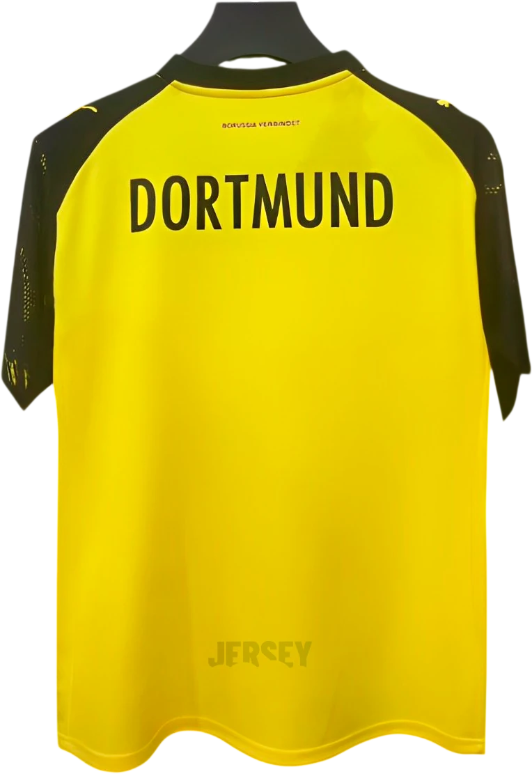 Camiseta Borussia Dortmund 2025-2026 Prematch — Espalda
