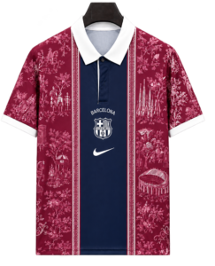 Camiseta Barcelona 2026-27 Edición Especial — Polo Granate