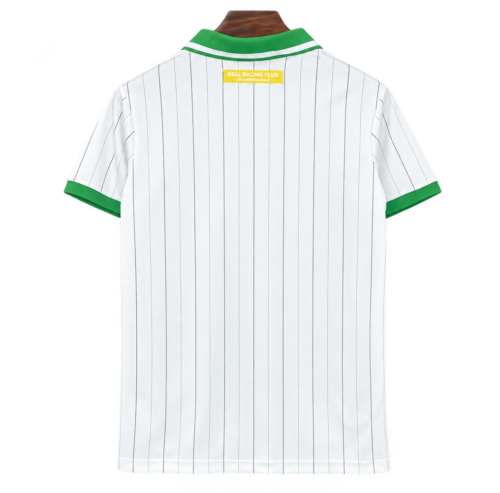 Camiseta Racing Santander 2024-25 Edición Especial — 112 Aniversario Blanca — Espalda
