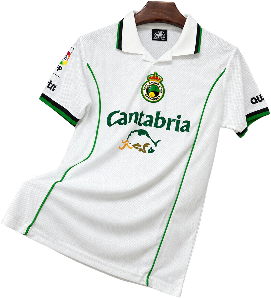 Camiseta Racing Santander 1998-99 Local — Frente