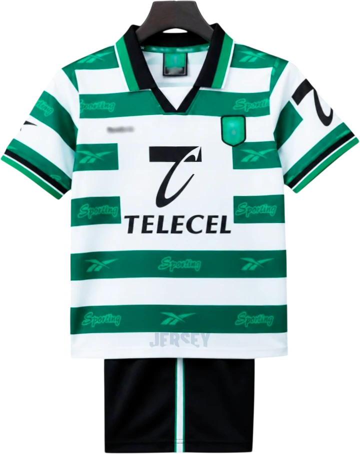 Camiseta Sporting CP 1999-2000 Versión Infantil Local