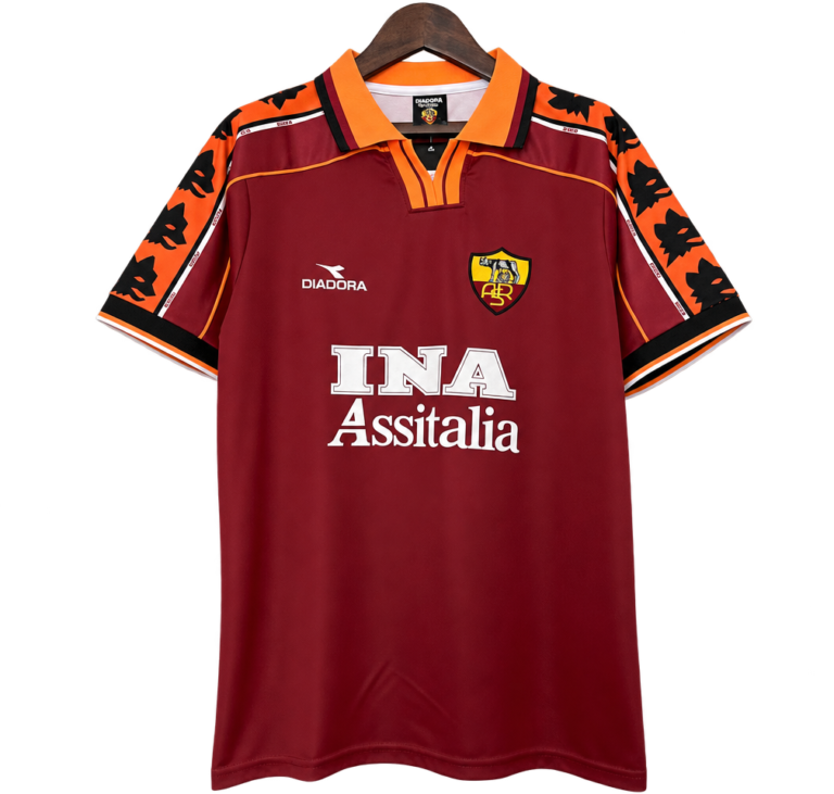 Camiseta Roma 1998-99 Local
