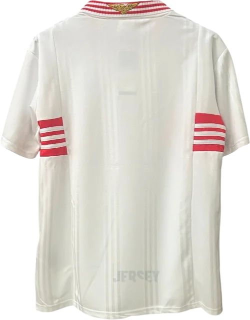 Camiseta Benfica 1997-1999 Visitante Variante Blanca — Espalda