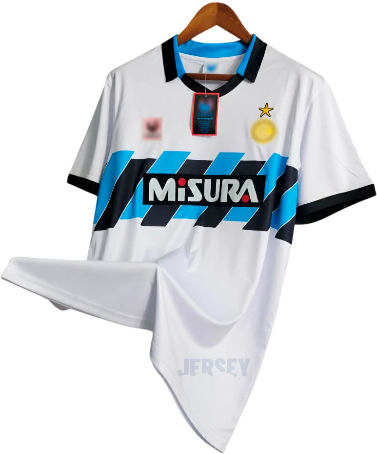 Camiseta Inter de Milan 1990-1991 Visitante — Frente
