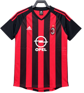 Camiseta AC Milan 2003-04 Local